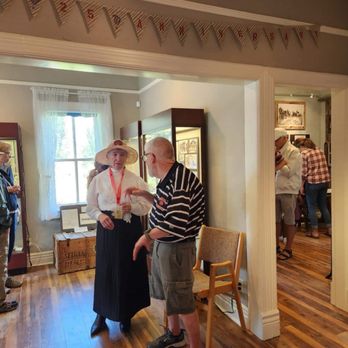 Cochrane Historical Museum - In character for guests - Museums Near Me - Cochrane, Alberta