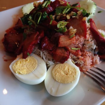 Yummy Thai - Kao Moo Dang- Delicious! - Thai Near Me - Irving, Texas Yummy Thai - Kao Moo Dang- Delicious! - Thai Near Me - Irving, Texas
