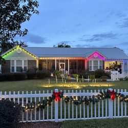 North Tampa AV - Outdoor Permanent color changing lights!