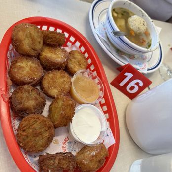 Loveski - MINI POTATO LATKES with sour cream + applesauce and MATZOH BALL SOUP - Delis Near Me - Larkspur, California Loveski - MINI POTATO LATKES with sour cream + applesauce and MATZOH BALL SOUP - Delis Near Me - Larkspur, California