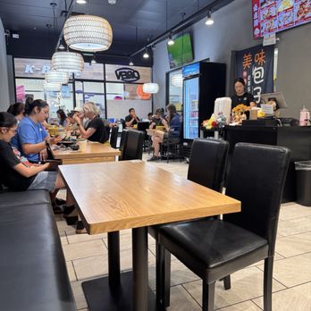 Hometown Dumpling - A view from the back of this limited seating place - Chinese Near Me - South Salt Lake, Utah
