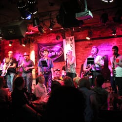Bob Elliott's Music Makers - Our Band Workshop performing at our show at the legendary Bitter End