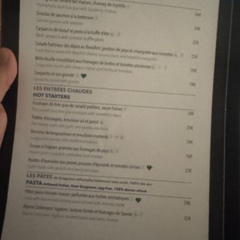 Atmosphère - Menu - French Near Me - Chamonix Mont Blanc, 74 Atmosphère - Menu - French Near Me - Chamonix Mont Blanc, 74