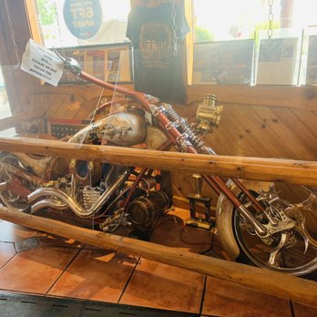 Preston's Steakhouse - Display of an amazing chopper. - Steakhouses Near Me - Oneida, Tennessee
