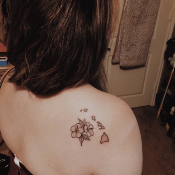 Tattoo Hawaii - Back home. Asked mom to take a pic - Tattoo Near Me - Honolulu, Hawaii