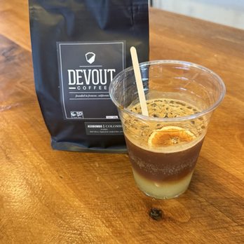 Renegade By Devout Coffee - Coffee beans and sunrise espresso tonic - Coffee & Tea Near Me - Fremont, California