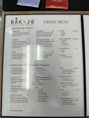 Menu photo 8 Bak & Jo Bakery and Coffee Mesa, AZ