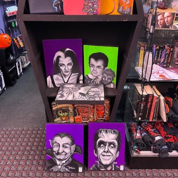 Terror Trader - Another insanely amazing booth you'll find in the store! How fun are these!! - Books, Mags, Music & Video Near Me - Chandler, Arizona