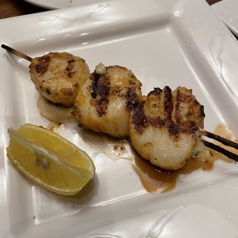 Seasons 52 - Grilled Caramelized Grilled Sea Scallops (under cooked center) - New American Near Me - Columbia, Maryland Seasons 52 - Grilled Caramelized Grilled Sea Scallops (under cooked center) - New American Near Me - Columbia, Maryland