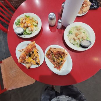 Pizza Hut - You get 1 salad with the buffet - Pizza Near Me - Cleveland, Texas Pizza Hut - You get 1 salad with the buffet - Pizza Near Me - Cleveland, Texas