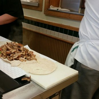 Pita Golden Pocket - After the chicken landed: Completely drowned the veggies (opposite of Subway) while presenting a huge challenge to the thin pita! - Middle Eastern Near Me - Vaughan, Ontario Pita Golden Pocket - After the chicken landed: Completely drowned the veggies (opposite of Subway) while presenting a huge challenge to the thin pita! - Middle Eastern Near Me - Vaughan, Ontario
