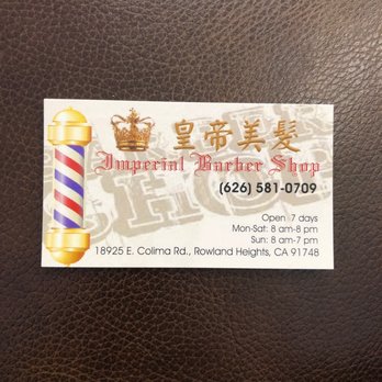 Imperial Barber Shop - Barbers Near Me - Rowland Heights, California Imperial Barber Shop - Barbers Near Me - Rowland Heights, California