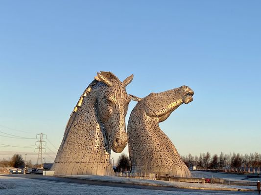 The Kelpies by null