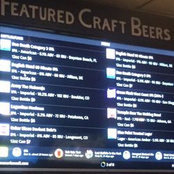 Sports Den Pub - Best craft beer menu