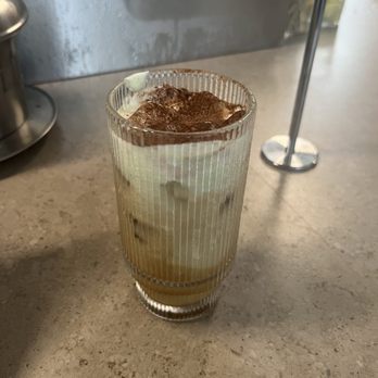 Cafe Gara - Salted coffee with Pandan foam - Coffee & Tea Near Me - Berkeley, California