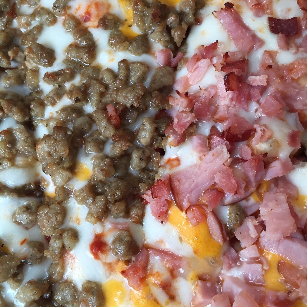 Happy Joe's - Sausage and Canadian bacon - Pizza Near Me - Davenport, Iowa Happy Joe's - Sausage and Canadian bacon - Pizza Near Me - Davenport, Iowa