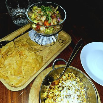 Perla - Shrimp Ceviche & Esquite - Tapas/Small Plates Near Me - Santa Ana, California Perla - Shrimp Ceviche & Esquite - Tapas/Small Plates Near Me - Santa Ana, California
