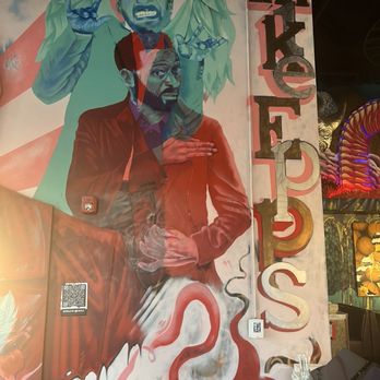 Agave & Rye - Indianapolis - Mike Epps mural. - New American Near Me - Indianapolis, Indiana Agave & Rye - Indianapolis - Mike Epps mural. - New American Near Me - Indianapolis, Indiana
