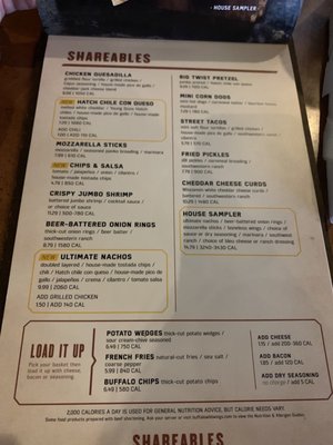 Menu photo 4 Buffalo Wild Wings Marysville, WA