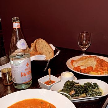 Paisano's Restaurant - a table of food and wine - Italian Near Me - Rutherford, New Jersey Paisano's Restaurant - a table of food and wine - Italian Near Me - Rutherford, New Jersey