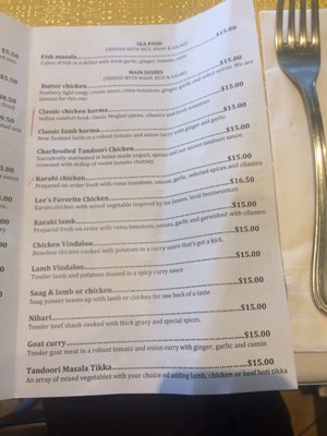 Menu photo 6 Mirchi Restaurant Vancouver, BC