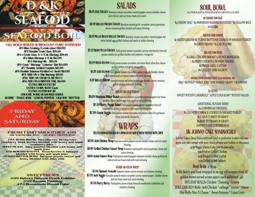 Menu photo 5 D & K Soul Food Gary, IN Menu photo 5 D & K Soul Food Gary, IN