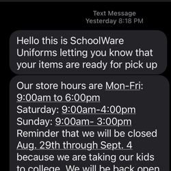 Schoolware Uniforms
