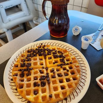 Waffle House - Chocolate chip waffle - American Near Me - Virginia Beach, Virginia Waffle House - Chocolate chip waffle - American Near Me - Virginia Beach, Virginia