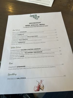 Menu photo 5 Lucia Rose Addison, IL