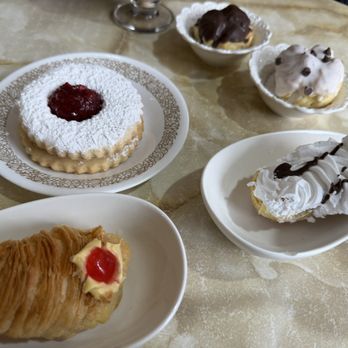 Egidio Pastry Shop - Lobster tail, chocolate mousse eclair, linden cookie, banana eclair - Bakeries Near Me - Bronx, New York Egidio Pastry Shop - Lobster tail, chocolate mousse eclair, linden cookie, banana eclair - Bakeries Near Me - Bronx, New York