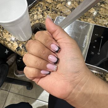 Grand Nail Spa - French nails - Nail Salons Near Me - Euless, Texas