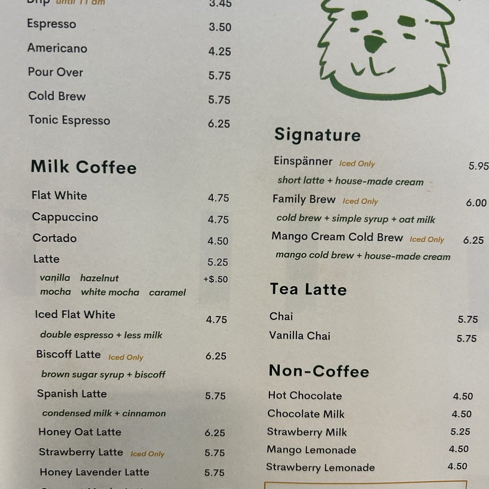 Flat White Coffee - menu - Cafes Near Me - Cypress, California Flat White Coffee - menu - Cafes Near Me - Cypress, California
