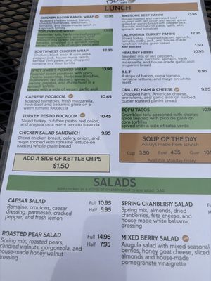 Menu photo 1 The Daily Dose Cafe Kenosha, WI Menu photo 1 The Daily Dose Cafe Kenosha, WI