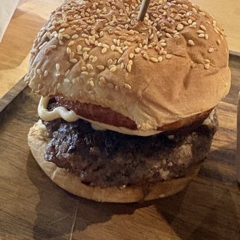 Bocao Bakery & Restaurant - Oh oh burger but for some reason they did not include the salami, carmelized onion, and Maduro(plantain). It did have the fried cheese. - Steakhouses Near Me - Clearwater, Florida