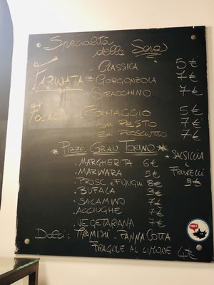 Menu photo 2 Focacceria Sant'Agostino Torino, TO
