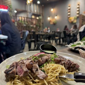 OMELI Kitchen - Ribeye Rib Eye Garlic Noodles - Vietnamese Near Me - Fullerton, California OMELI Kitchen - Ribeye Rib Eye Garlic Noodles - Vietnamese Near Me - Fullerton, California