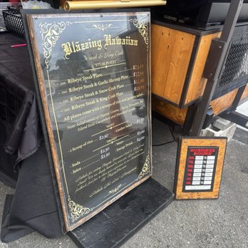 Blazzing Hawaiian - Menu - Food Trucks Near Me - Kaneohe, Hawaii Blazzing Hawaiian - Menu - Food Trucks Near Me - Kaneohe, Hawaii