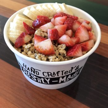 Nekter Juice Bar - Peanut Butter bowl - Juice Bars & Smoothies Near Me - Irvine, California