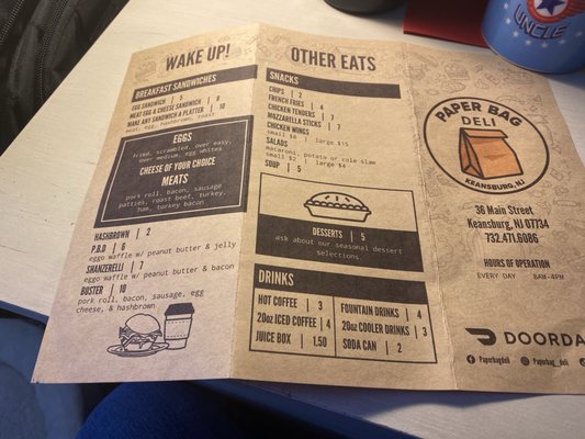 Menu photo 1 Paper Bag Keansburg, NJ Menu photo 1 Paper Bag Keansburg, NJ