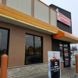 Dunkin' - They started throwing them at me. I guess that's why they're called Duckin Donuts