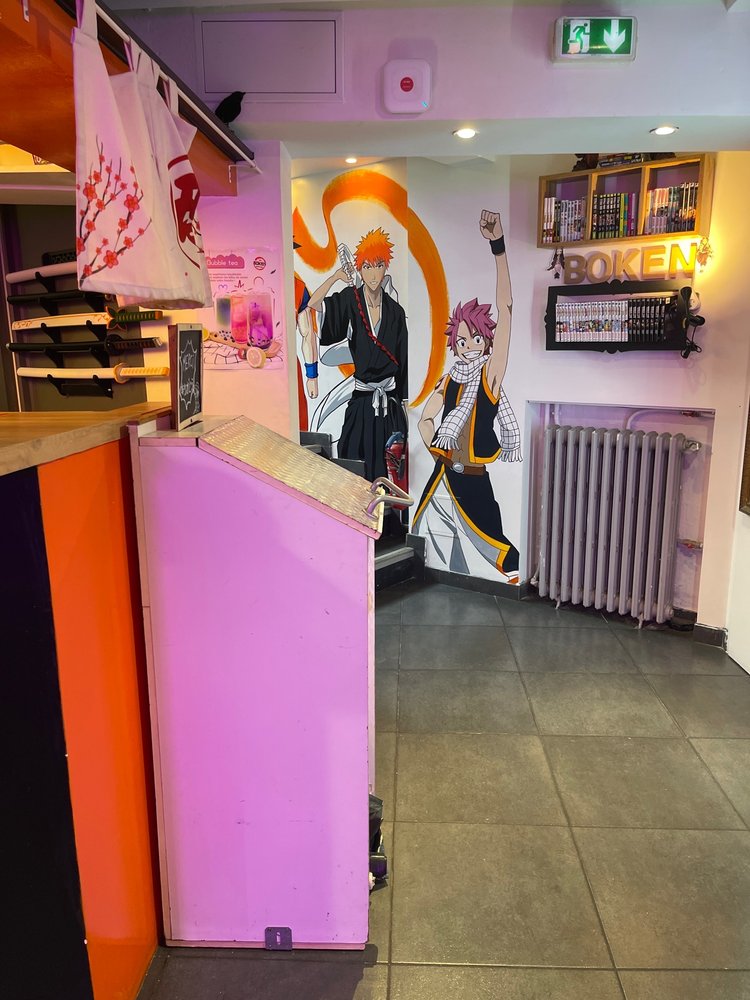BOKEN MANGA BAR 1 Rue du Soleil, Paris, France Bubble Tea