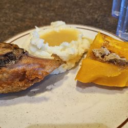 Chuck-A-Rama Buffet - Chicken mash and squash
