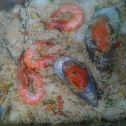 Mikhuna - Arroz con Mariscos....need I say more