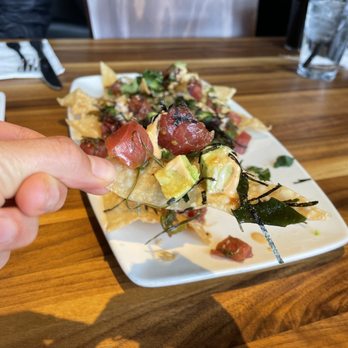Yard House - Poke Nachos* ** - Vegetarian Near Me - Gaithersburg, Maryland Yard House - Poke Nachos* ** - Vegetarian Near Me - Gaithersburg, Maryland