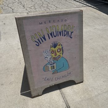 Mercado Sin Nombre - Signage - Mexican Near Me - Austin, Texas