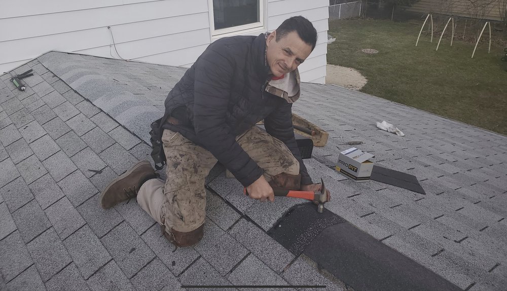 Slide of 1st Roof Estimate