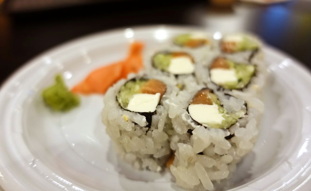 Food from Haiku Hibachi & Sushi