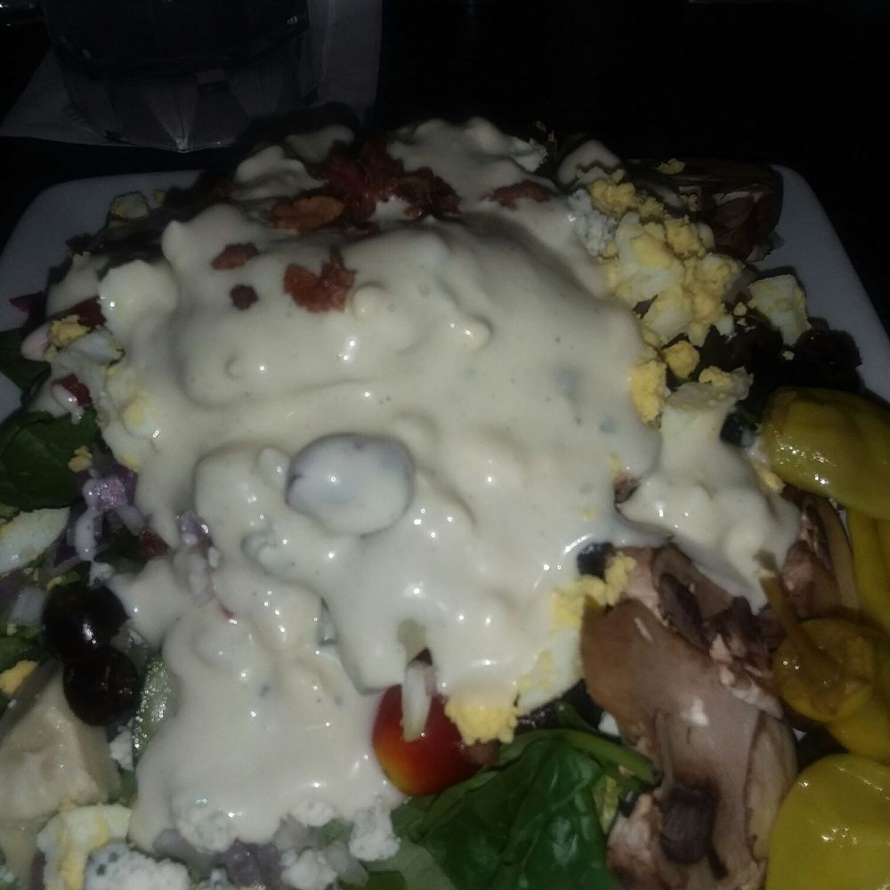 My salad dish from their very generous salad bar! My salad dish from their very generous salad bar!