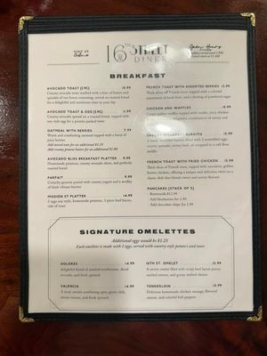 Menu photo 3 16th Street Diner San Francisco, CA