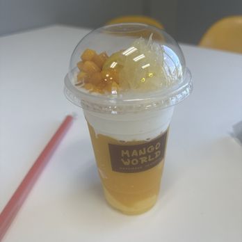 Mango World - Pomelo and Mango with Sago Drink - Desserts Near Me - Las Vegas, Nevada